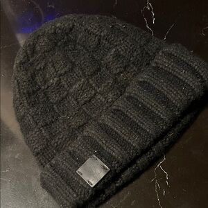Louis Vuitton Black Cashmere Beanie